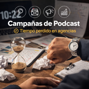 Gestión de campañas de podcast para agencias