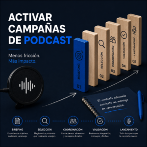 Cómo activar campañas de podcast en 7 días sin fricción operativa